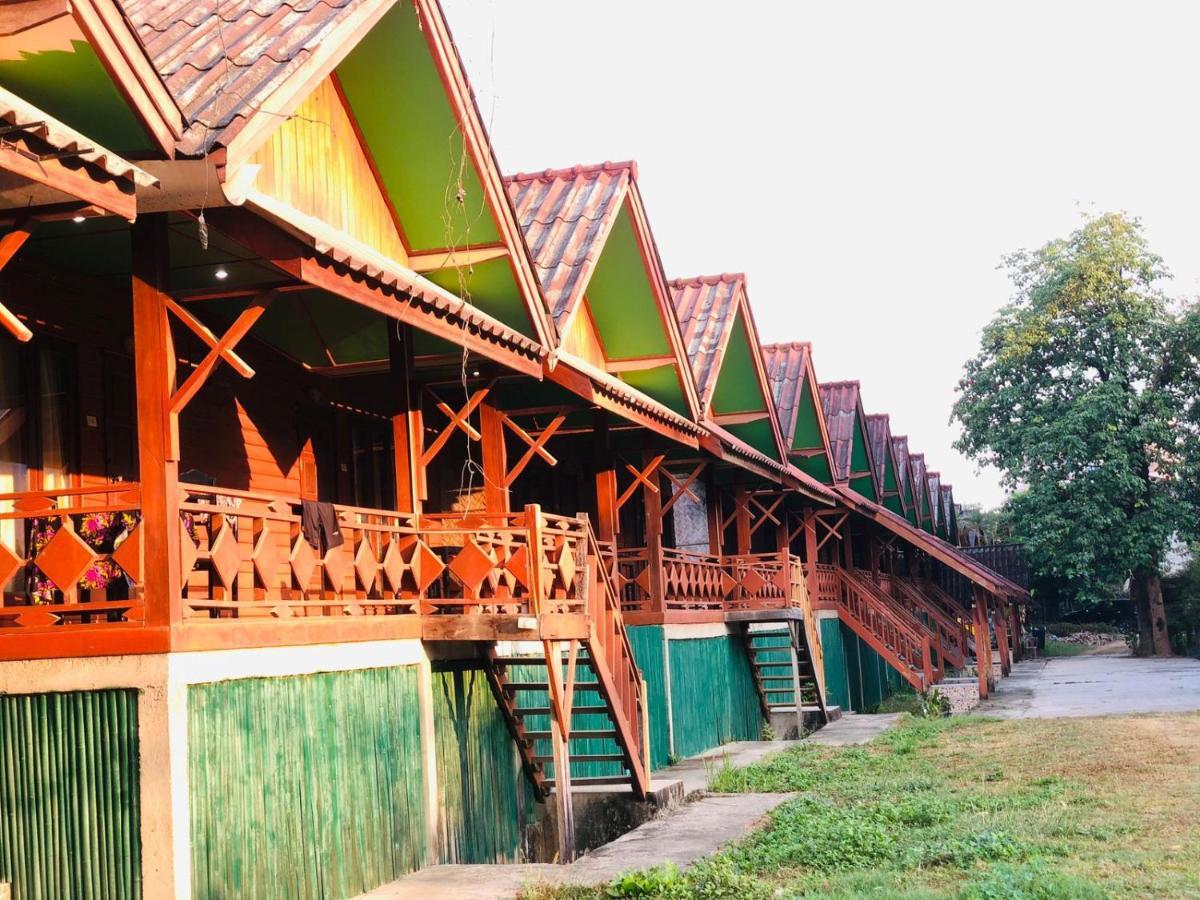 Bungalows Le Jardin Organique Ban Khouaphan المظهر الخارجي الصورة