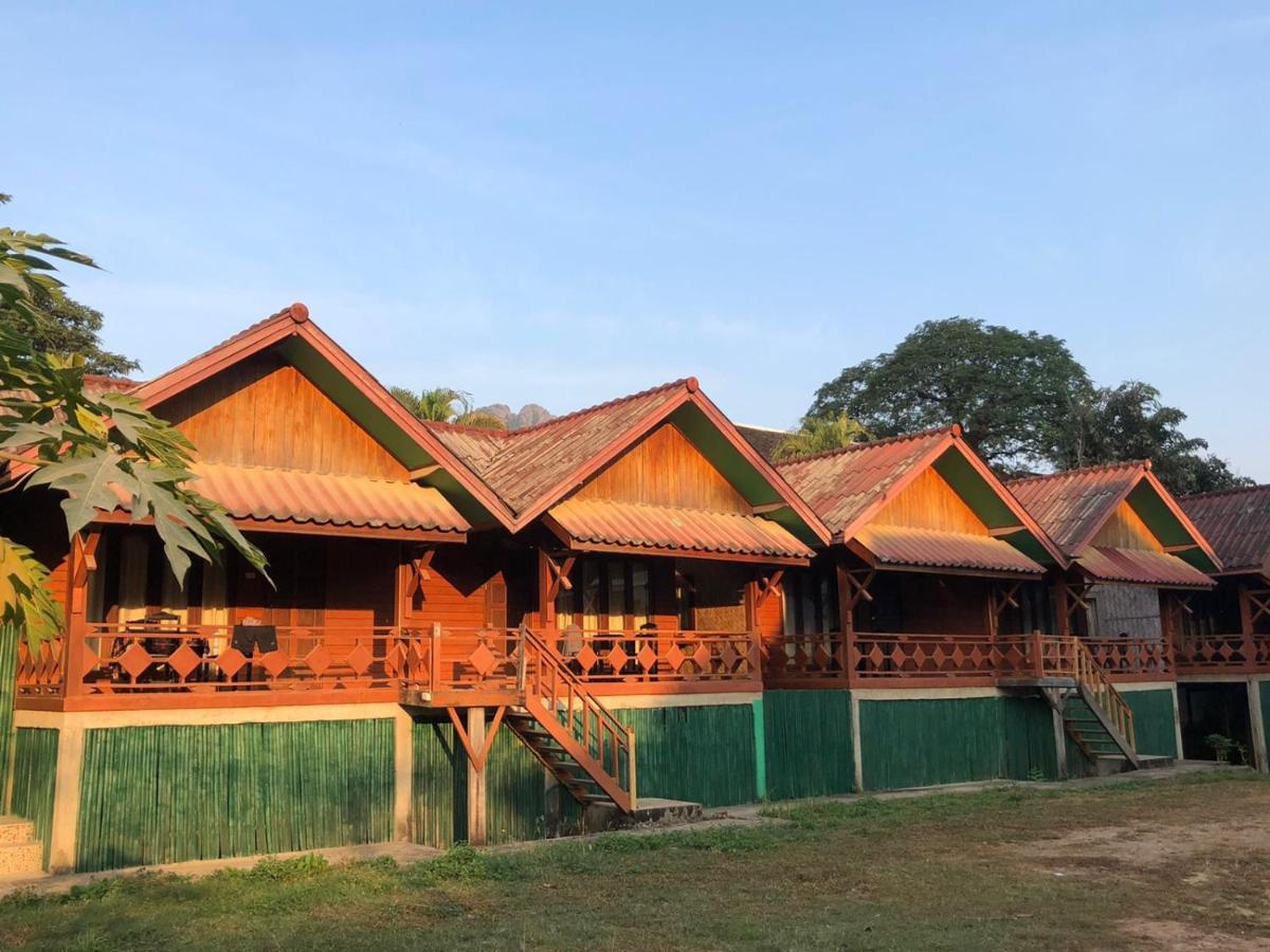 Bungalows Le Jardin Organique Ban Khouaphan المظهر الخارجي الصورة