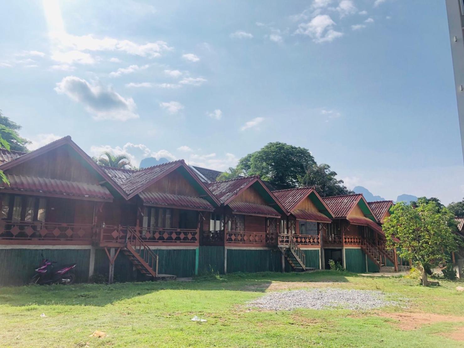 Bungalows Le Jardin Organique Ban Khouaphan المظهر الخارجي الصورة