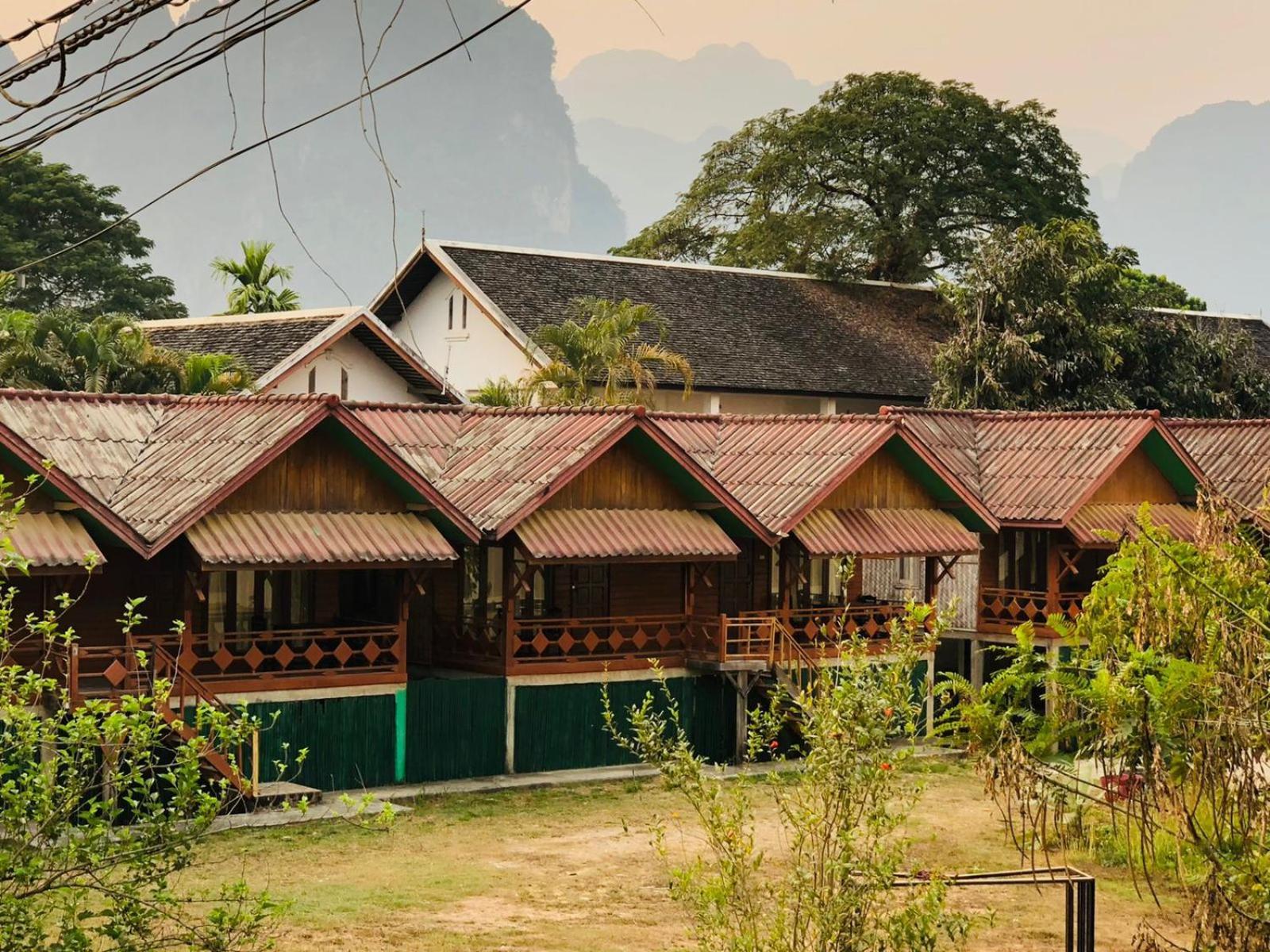 Bungalows Le Jardin Organique Ban Khouaphan المظهر الخارجي الصورة